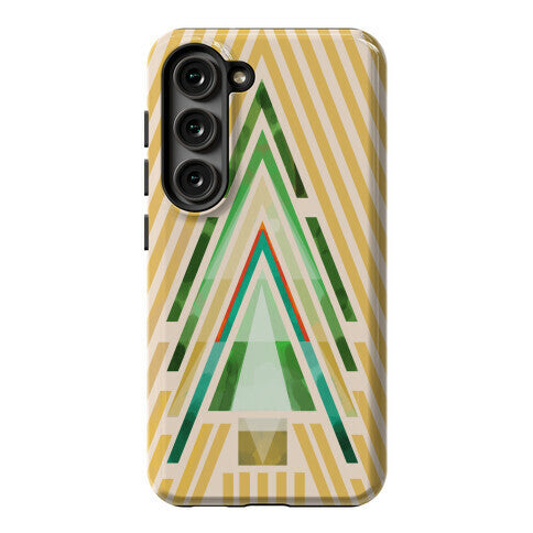 Geometric Summer Tree Phone Case